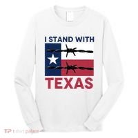 I Stand With Texas Long Sleeve Shirt thumb 0