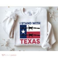 I Stand With Texas Sweatshirt thumb 2