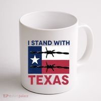 I Stand With Texas Coffee Mug thumb 1