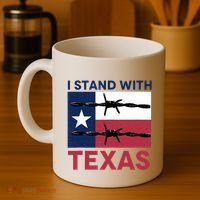 I Stand With Texas Coffee Mug thumb 4