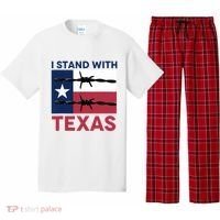 I Stand With Texas Pajama Set thumb 0