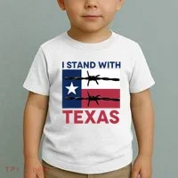 I Stand With Texas Toddler T-Shirt thumb 2