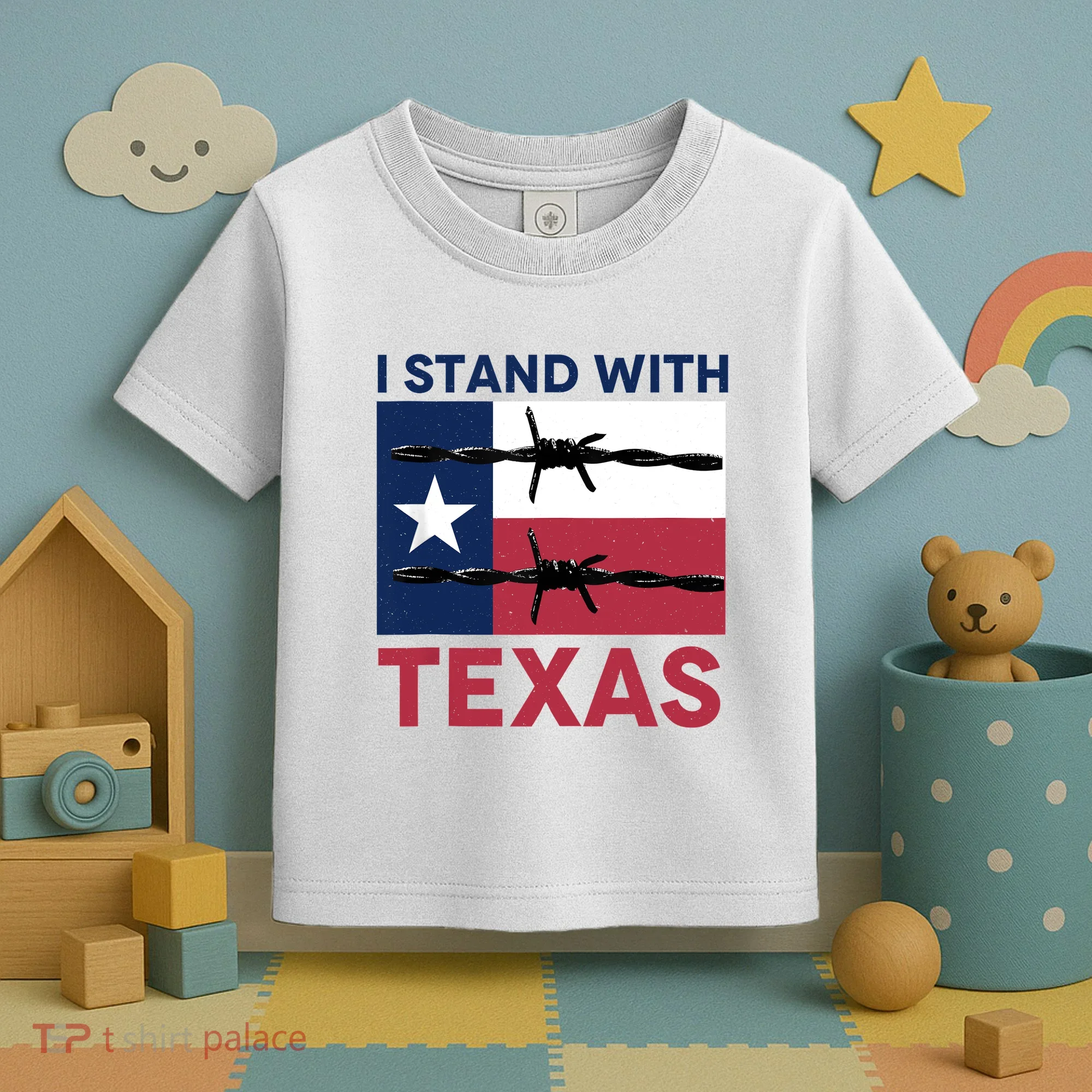 I Stand With Texas Toddler T-Shirt