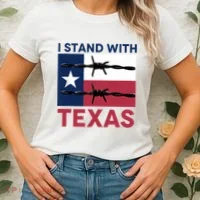 I Stand With Texas Women's T-Shirt thumb 2