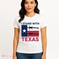 I Stand With Texas Women's T-Shirt thumb 4