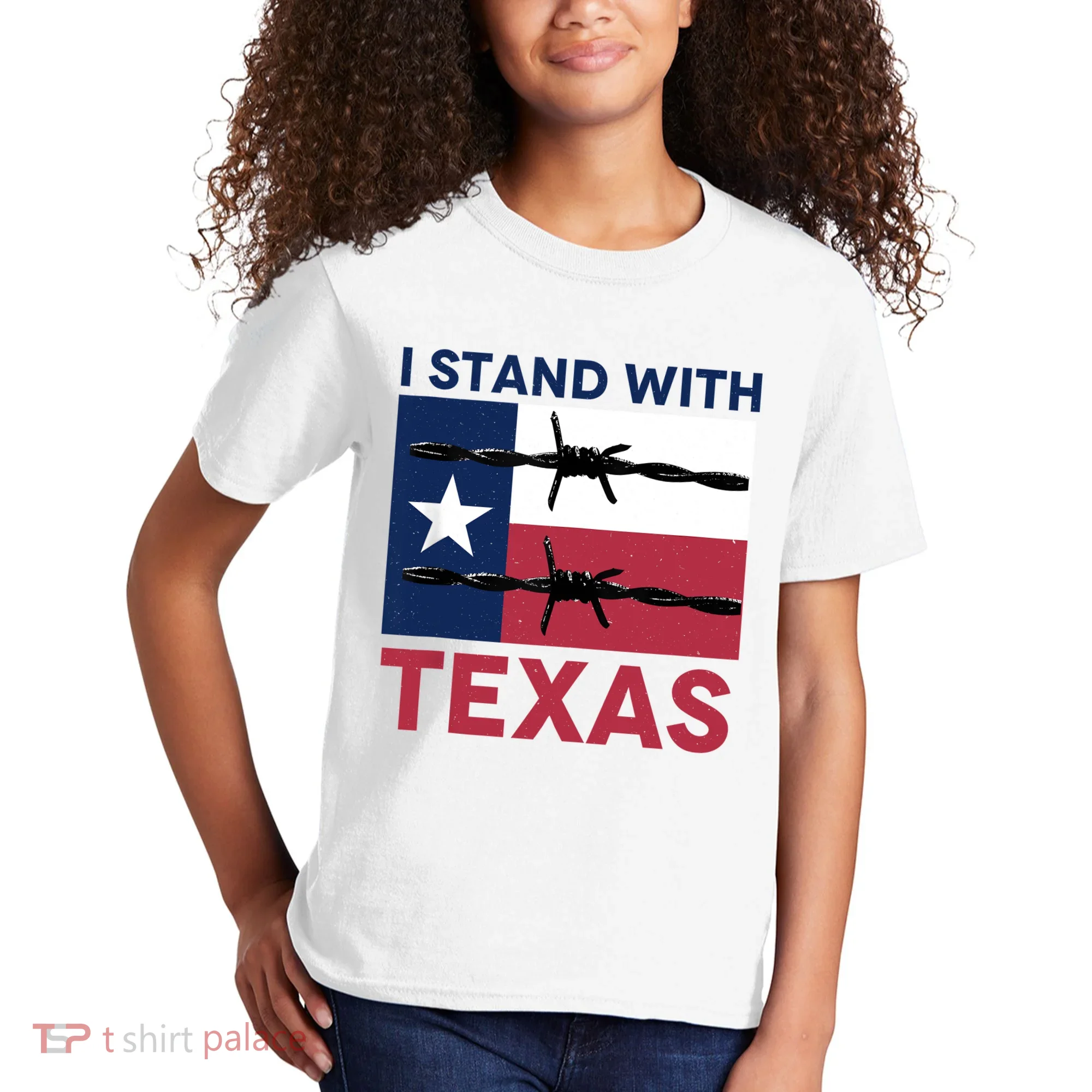 I Stand With Texas Kids T-Shirt