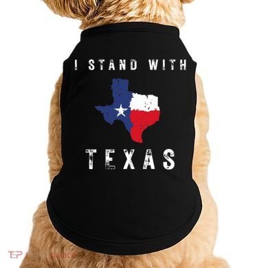 I Stand With Texas Doggie Tank