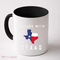 I Stand With Texas Coffee Mug thumb 0