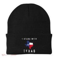I Stand With Texas Beanie thumb 0