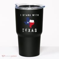 I Stand With Texas Tumbler thumb 0