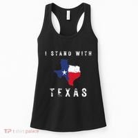 I Stand With Texas Women's Tank Top thumb 0