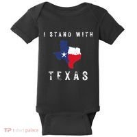 I Stand With Texas Baby Bodysuit thumb 0