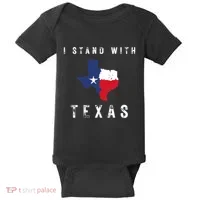 I Stand With Texas Baby Bodysuit thumb 0