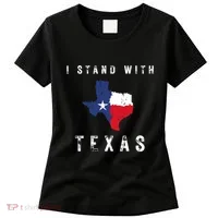 I Stand With Texas Women's T-Shirt thumb 0