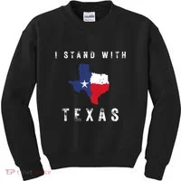 I Stand With Texas Kids Sweatshirt thumb 0