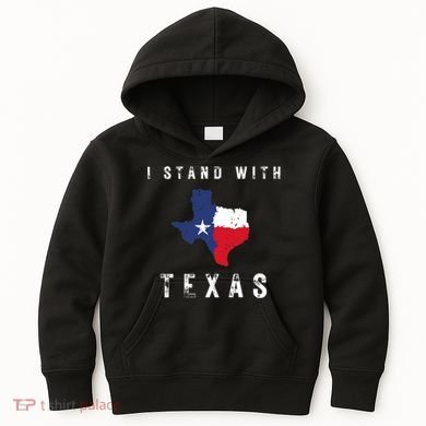 I Stand With Texas Kids Hoodie