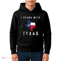 I Stand With Texas Kids Hoodie thumb 4