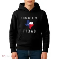 I Stand With Texas Kids Hoodie thumb 4