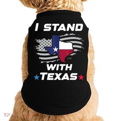 I Stand With Texas Doggie Tank