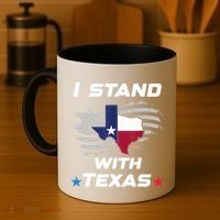 I Stand With Texas Coffee Mug thumb 4