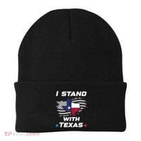 I Stand With Texas Beanie thumb 0