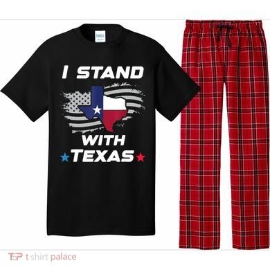 I Stand With Texas Pajama Set