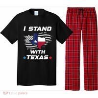 I Stand With Texas Pajama Set thumb 0