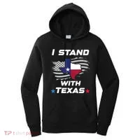 I Stand With Texas Women's Hoodie thumb 0