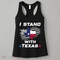 I Stand With Texas Women's Tank Top thumb 3