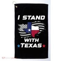 I Stand With Texas Golf Towel thumb 0
