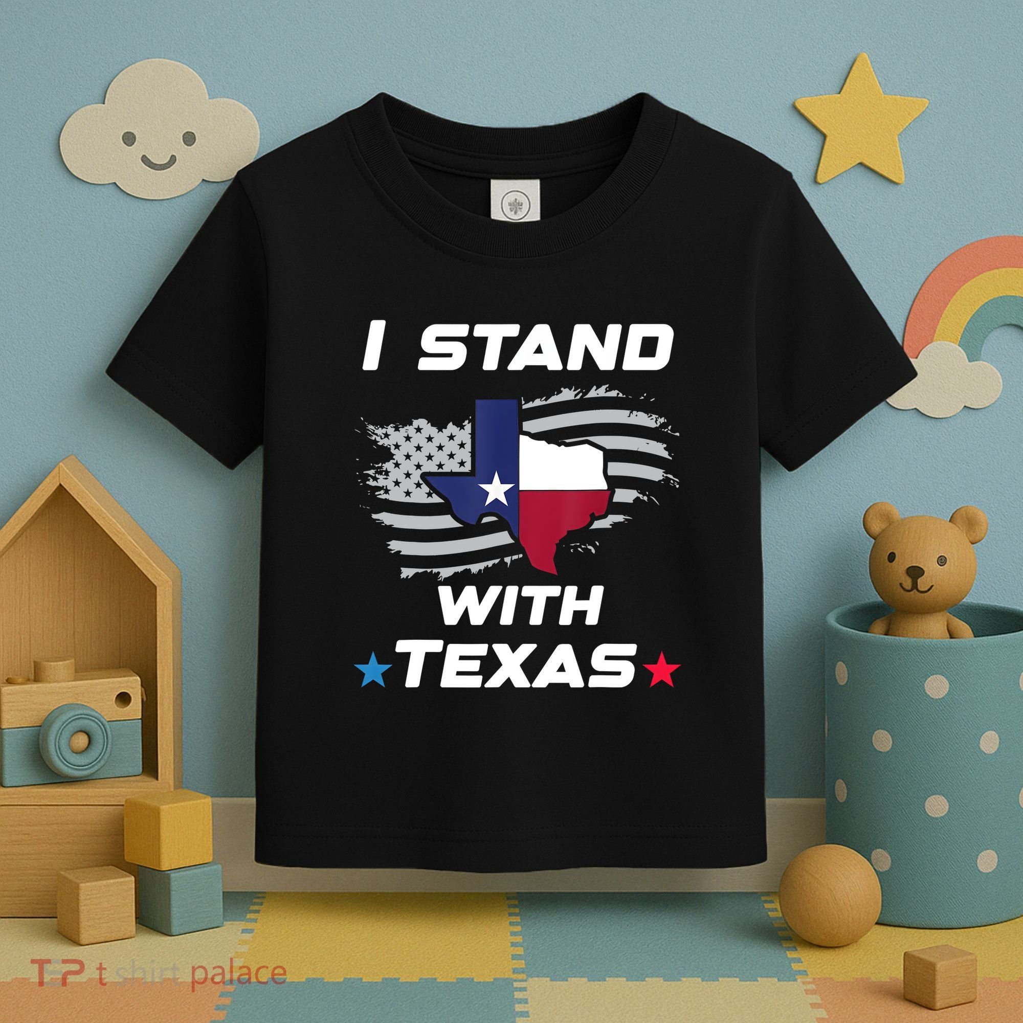 I Stand With Texas Toddler T-Shirt
