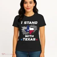 I Stand With Texas Women's T-Shirt thumb 4
