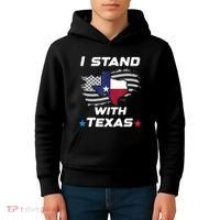 I Stand With Texas Kids Hoodie thumb 4