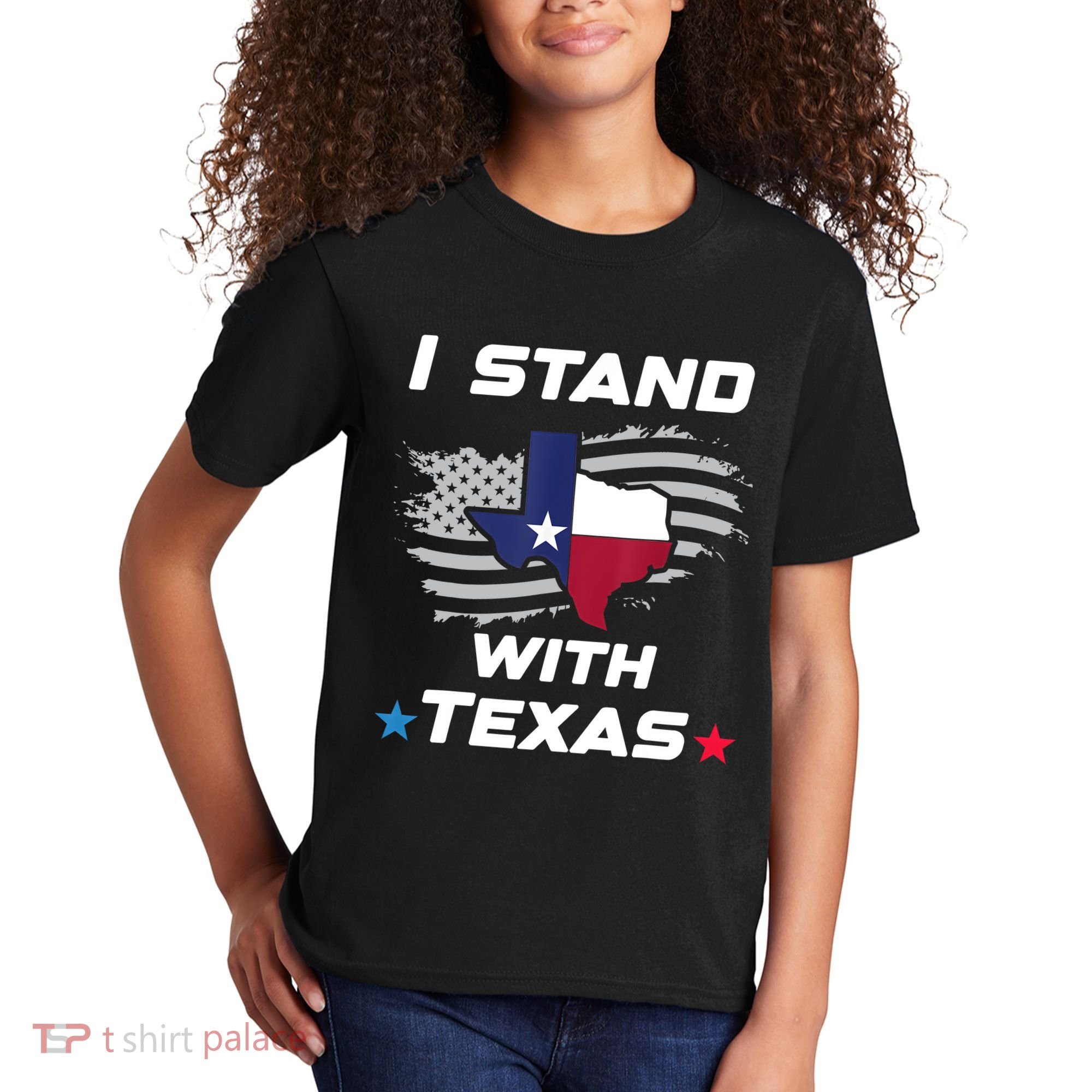 I Stand With Texas Kids T-Shirt