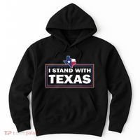 I Stand With Texas I Support Texas Hoodie thumb 0