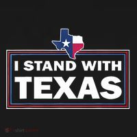 I Stand With Texas I Support Texas Long Sleeve Shirt thumb 2
