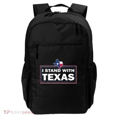 I Stand With Texas I Support Texas Backpack