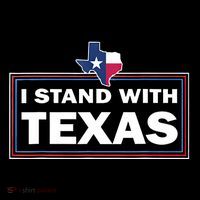 I Stand With Texas I Support Texas Button thumb 1