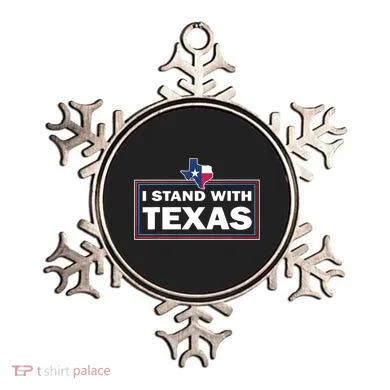 I Stand With Texas I Support Texas Ornament