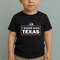 I Stand With Texas I Support Texas Toddler T-Shirt thumb 2