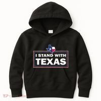 I Stand With Texas I Support Texas Kids Hoodie thumb 0