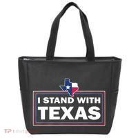 I Stand With Texas I Support Texas Tote Bag thumb 0
