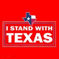 I Stand With Texas I Support Texas Santa Hat thumb 1