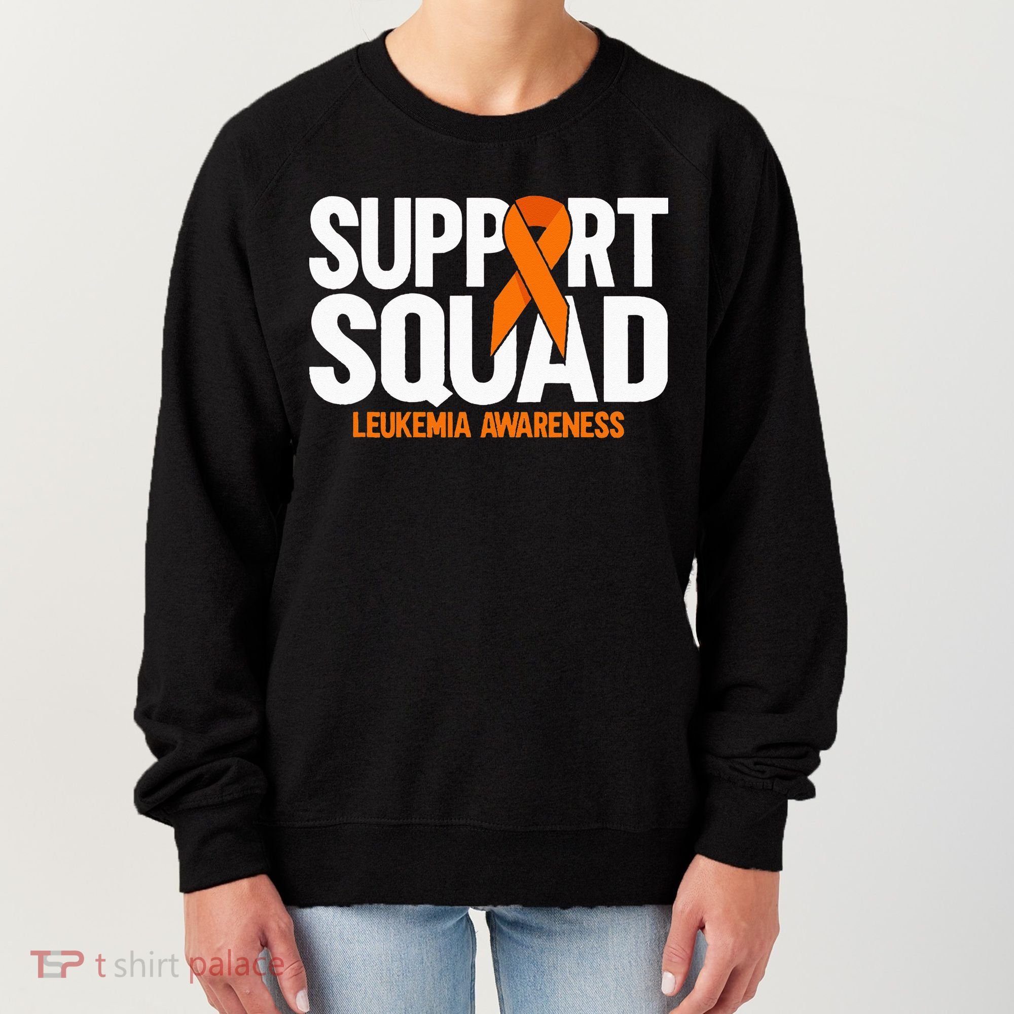 In September We Wear Orange Leukemia Awareness Women's Sweatshirt