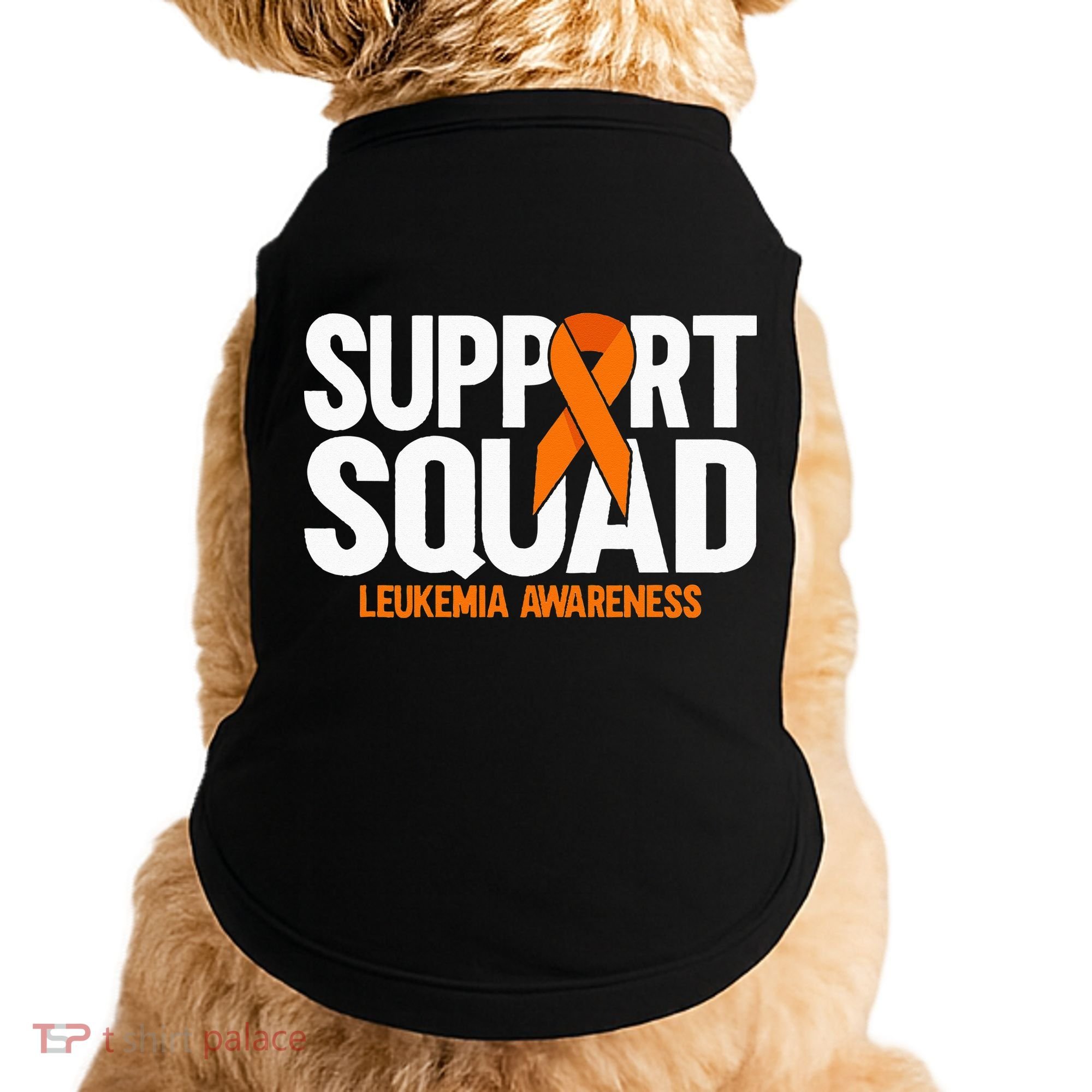 In September We Wear Orange Leukemia Awareness Doggie Tank