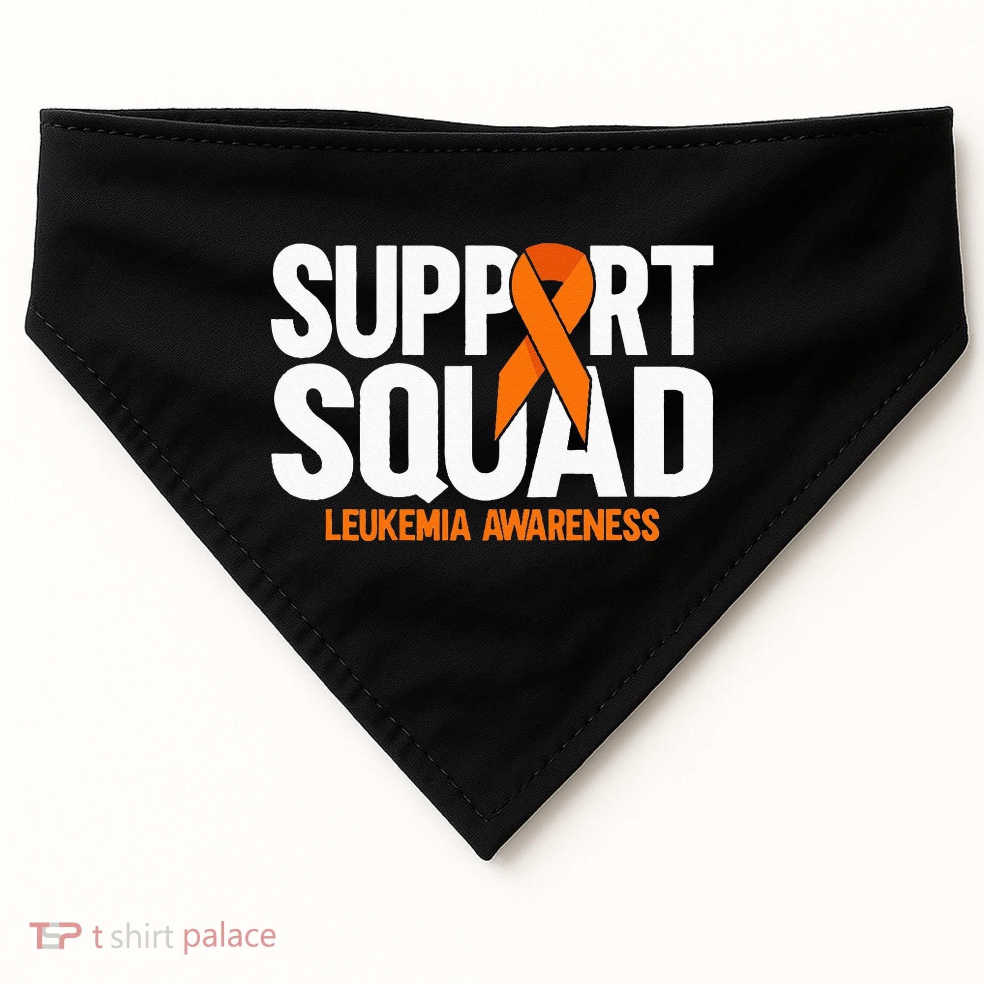 In September We Wear Orange Leukemia Awareness USA-Made Doggie Bandana