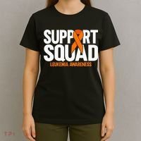 In September We Wear Orange Leukemia Awareness T-Shirt thumb 4
