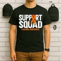 In September We Wear Orange Leukemia Awareness T-Shirt thumb 6