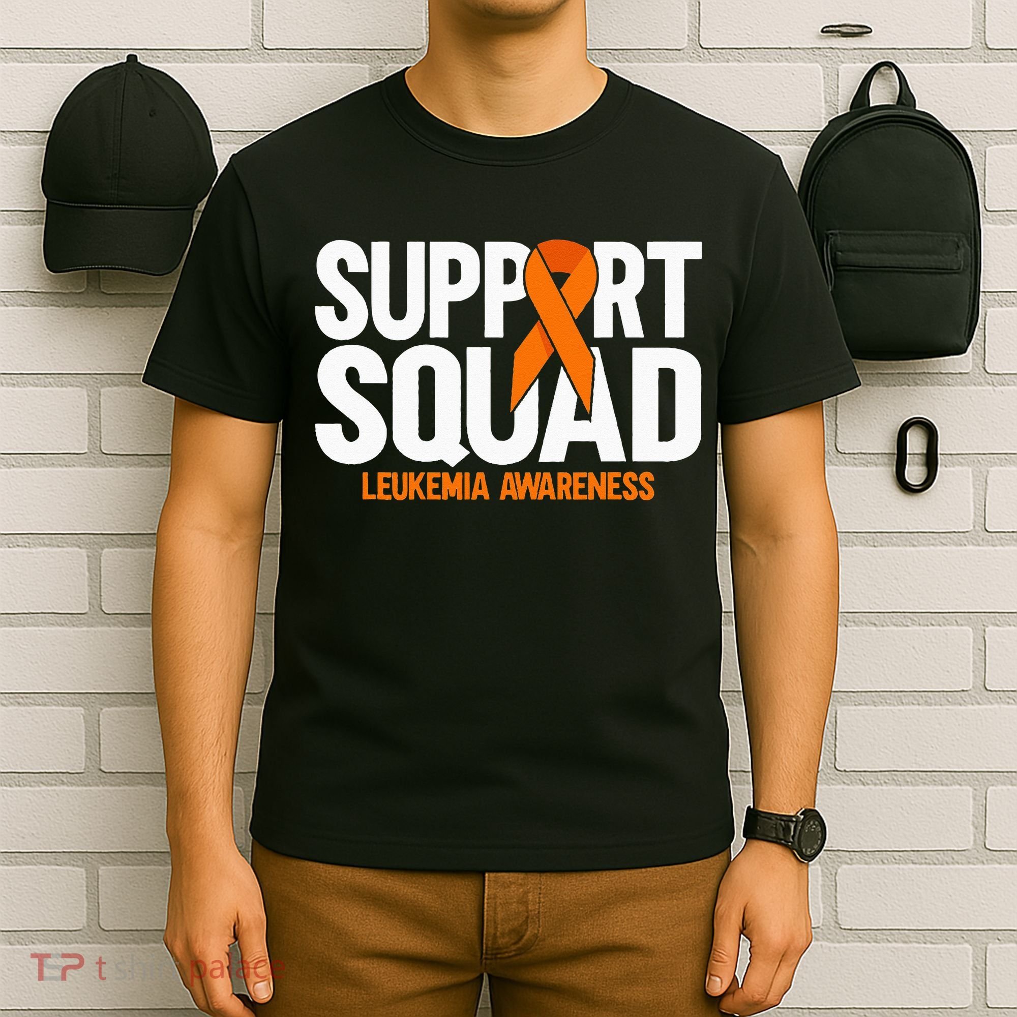 In September We Wear Orange Leukemia Awareness T-Shirt