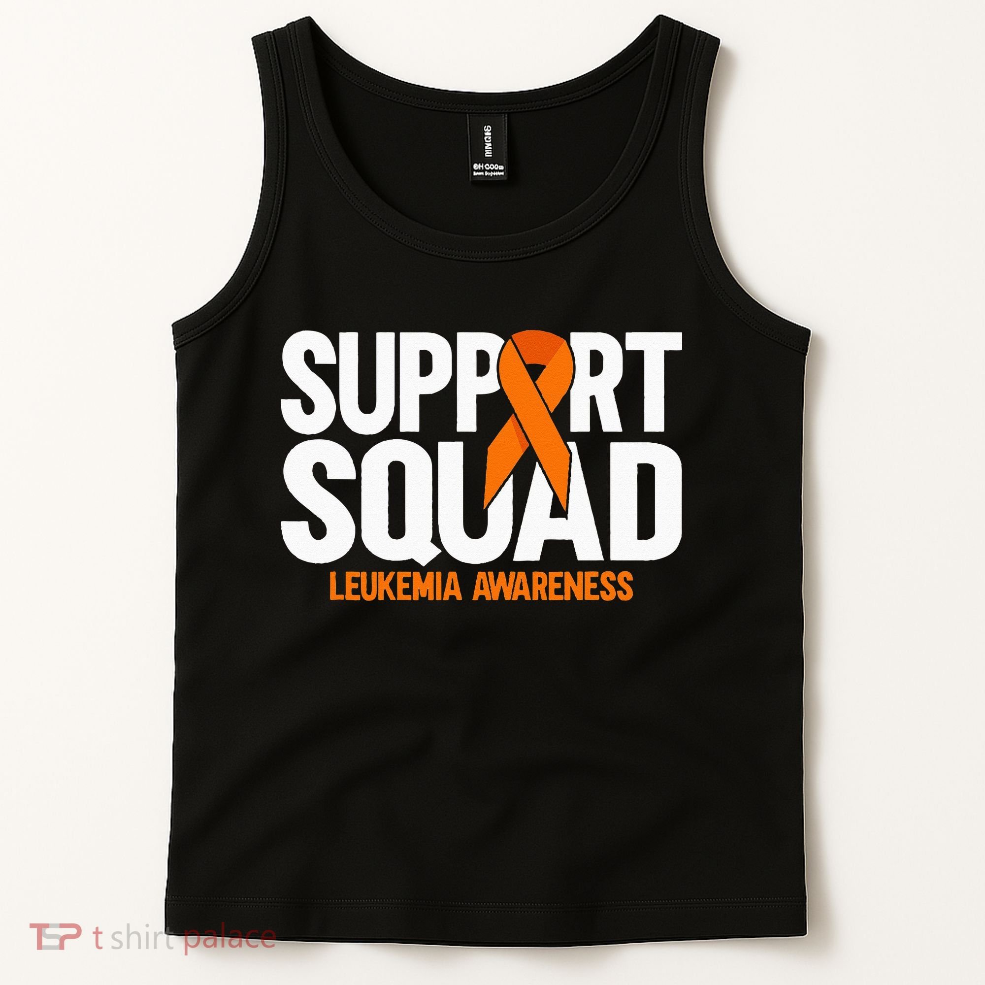 In September We Wear Orange Leukemia Awareness Tank Top